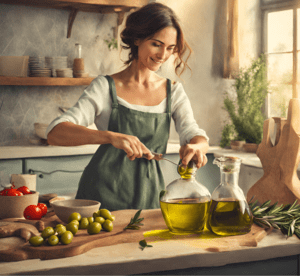 Cocina con aceite de oliva Aurora Cocina Cocina con aceite de oliva Aurora Cocina