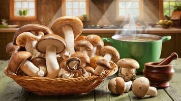 Beneficios y variedades de las setas en la cocina