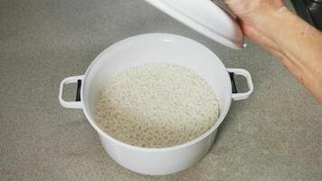 Arroz blanco en microondas Arroz blanco en microondas