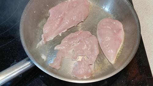 Pechugas de pollo con mayonesa
