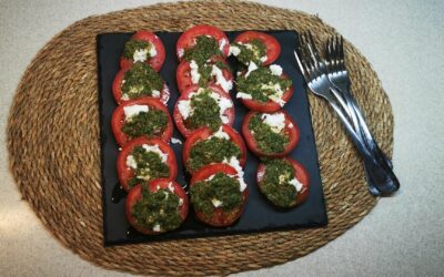 Ensalada de Tomate al Pesto