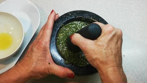 Receta Salsa Pesto - Aurora Cocina Receta Salsa Pesto - Aurora Cocina
