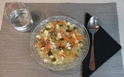 Sopa de Pollo con Vegetales