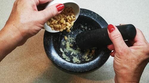 Receta Salsa Pesto - Aurora Cocina Receta Salsa Pesto - Aurora Cocina