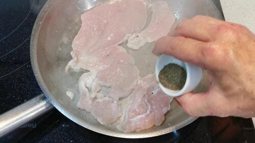 Pechugas de pollo con mayonesa