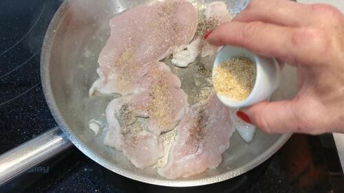 Pechugas de pollo con mayonesa