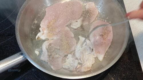 Pechugas de pollo con mayonesa
