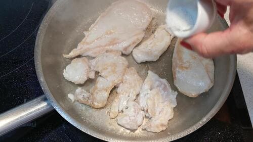 Pechugas de pollo con mayonesa