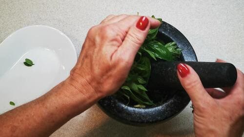 Receta Salsa Pesto - Aurora Cocina Receta Salsa Pesto - Aurora Cocina
