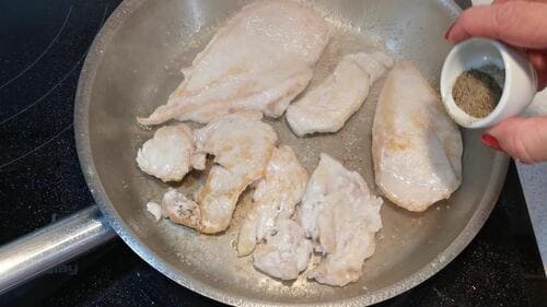 Pechugas de pollo con mayonesa