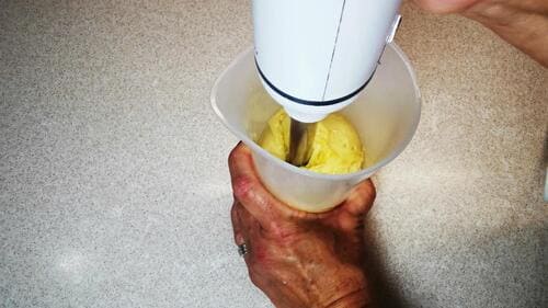 Mayonesa de huevo duro