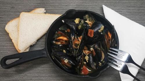 Mejillones a la marinera